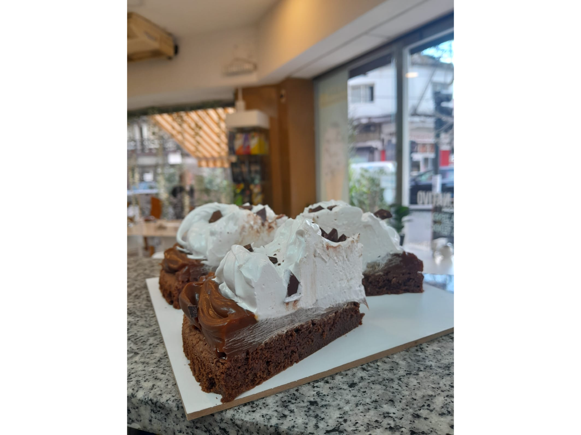 Porción Torta de Brownie