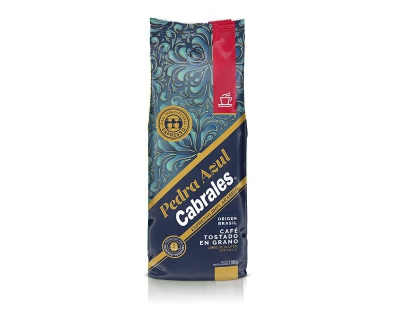 Café Tostado En Grano Cabrales Pedra Azul 1k