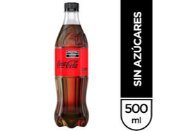 COCA COLA SIN AZUCAR 500 ML