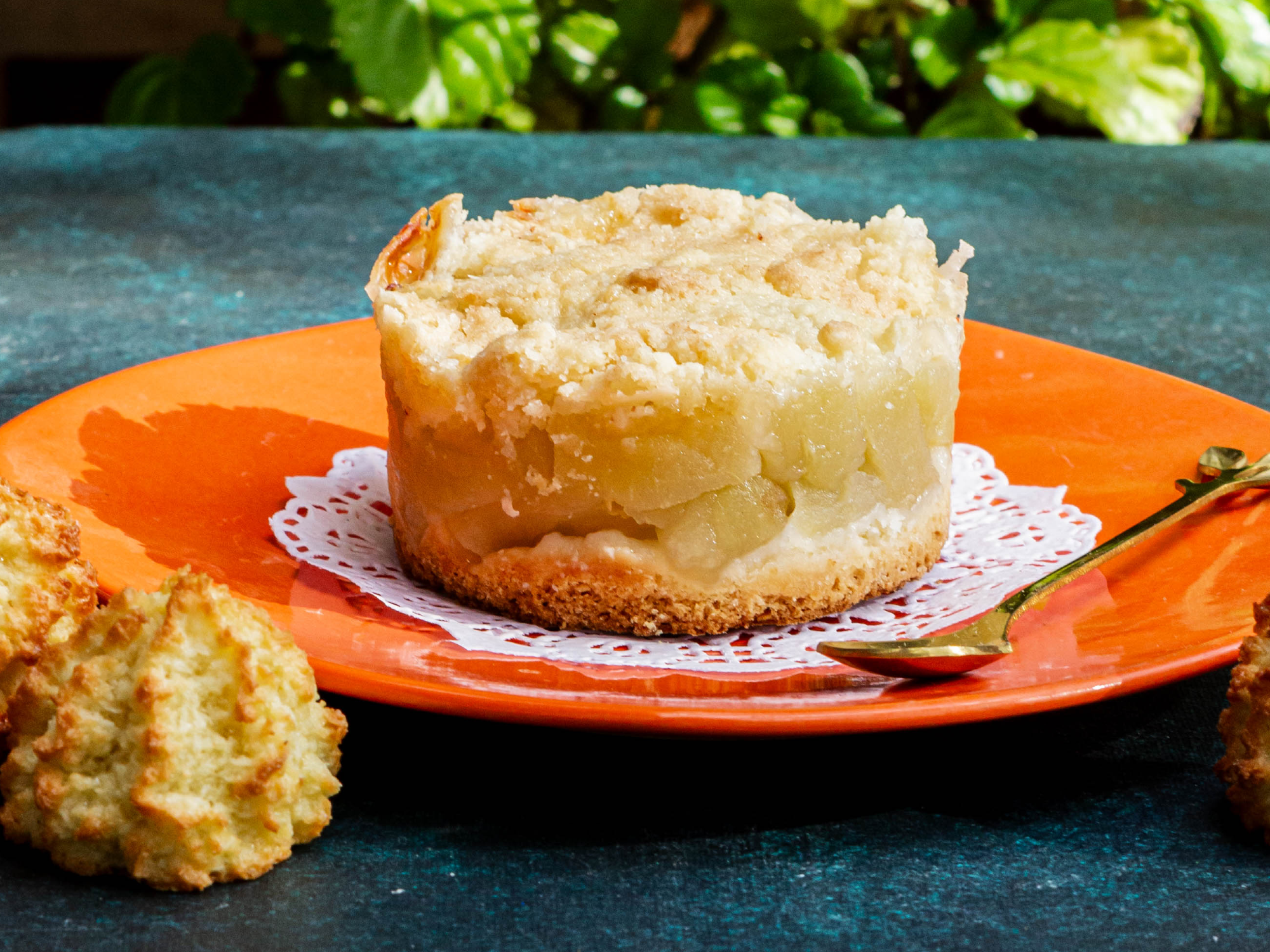 60-Tarta de manzana individual