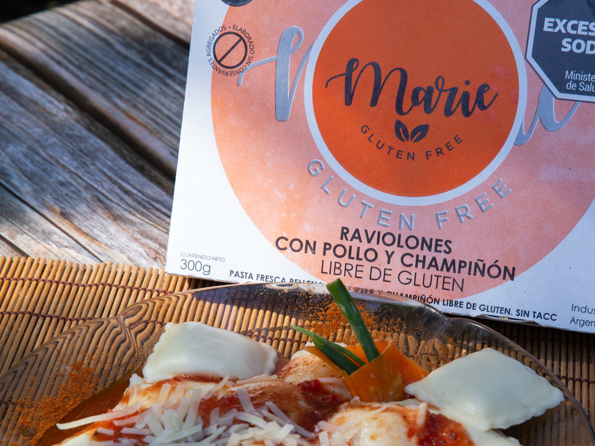 32-Raviolones de pollo con champiñón (300 gr.)