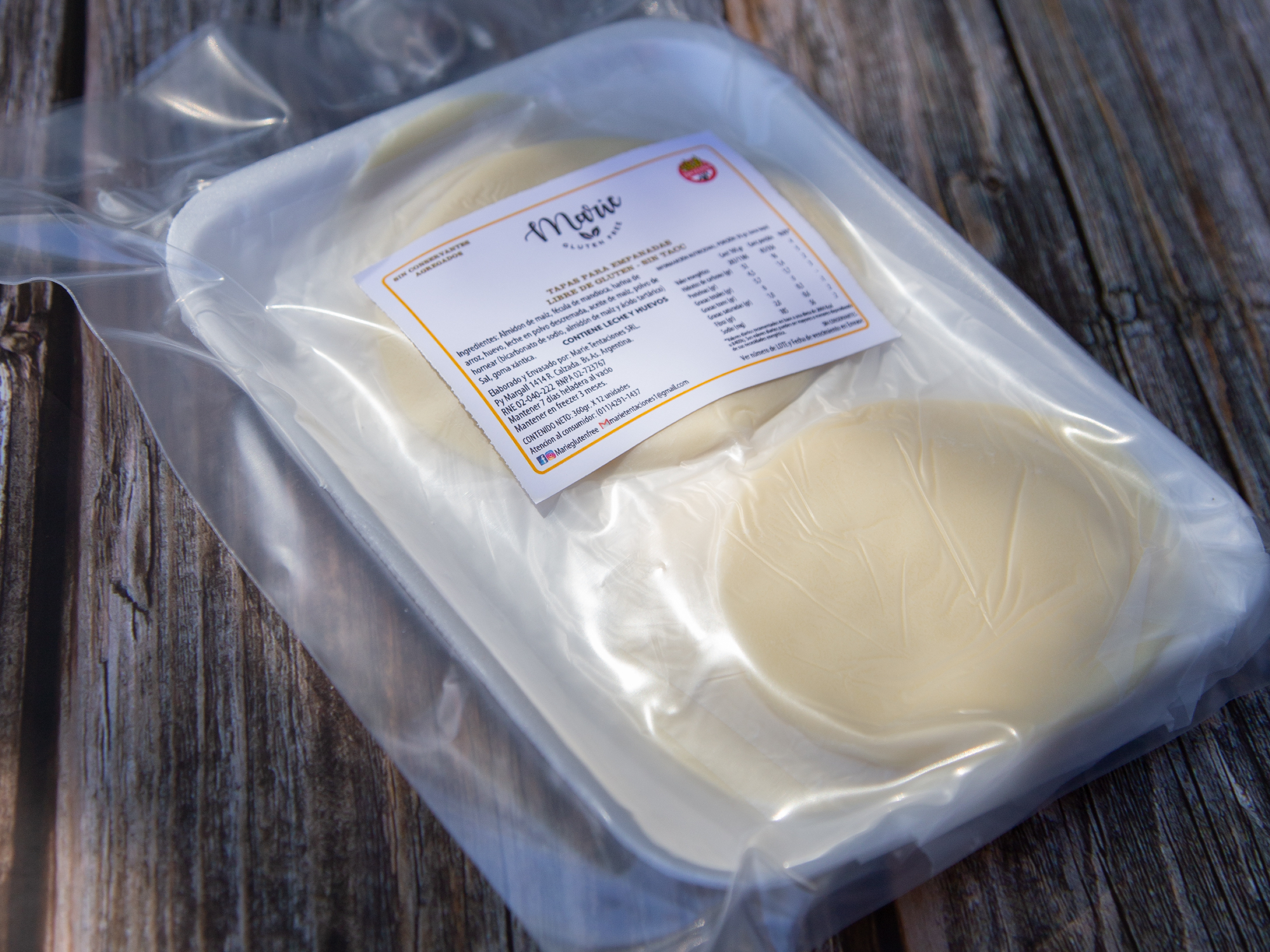 115-Tapas para empanadas x 13 cm  (12u)