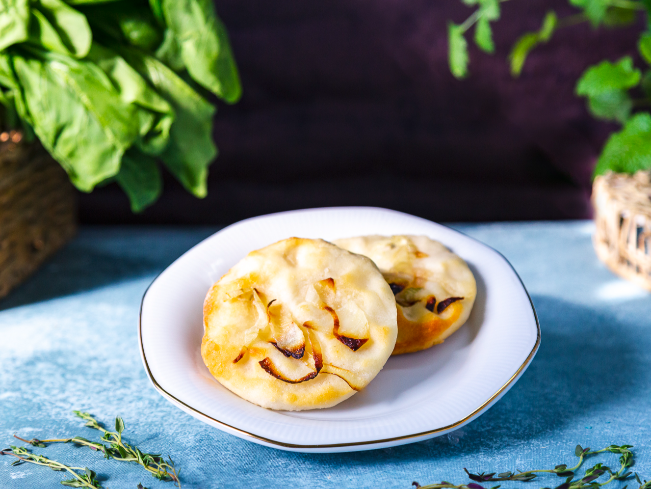 21-Pizzetas de cebolla (360 gr. - 6u)