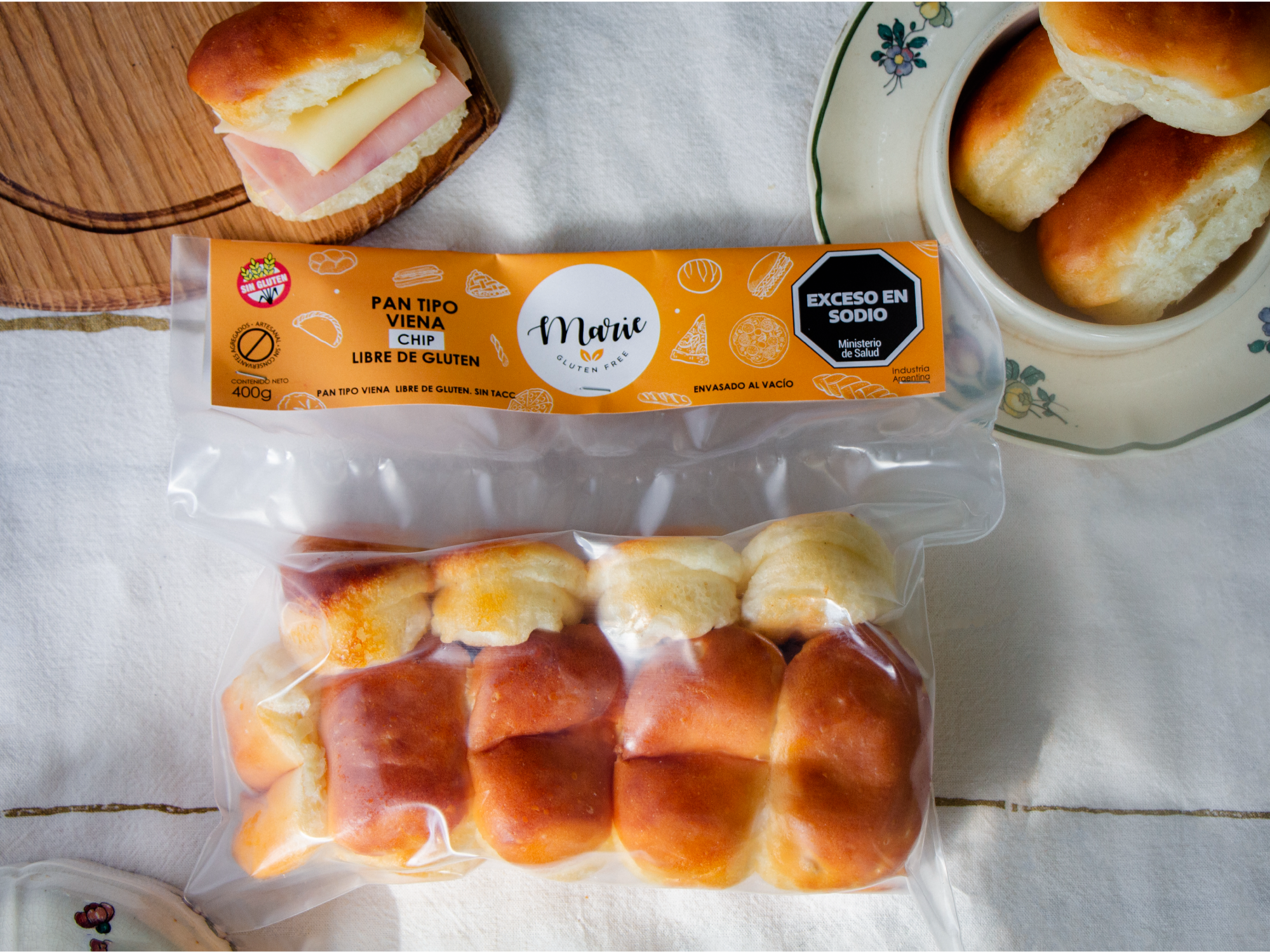 01-Pan viena chip (500 gr. - 14u)