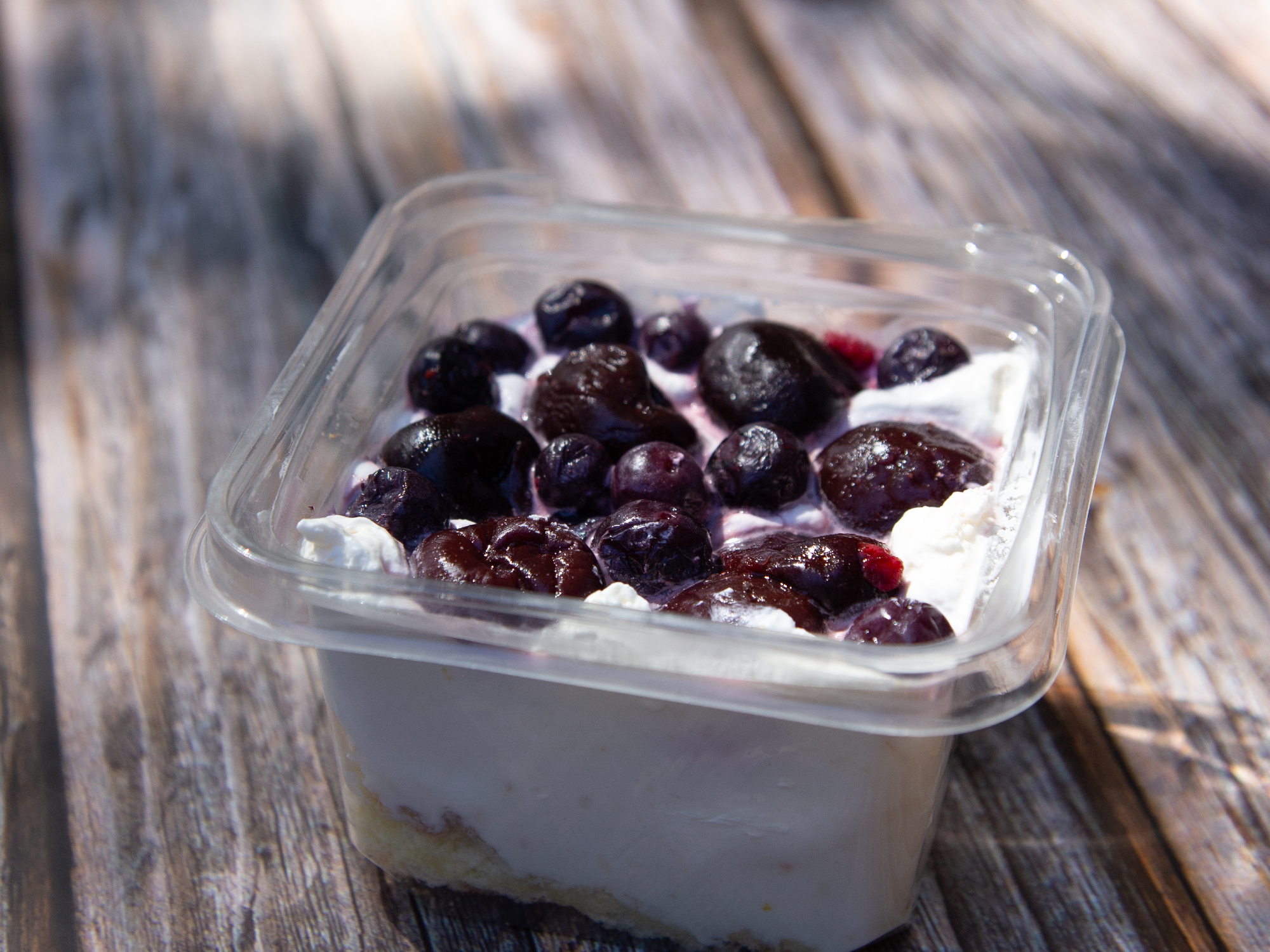 66-Cheesecake con frutos rojos individual