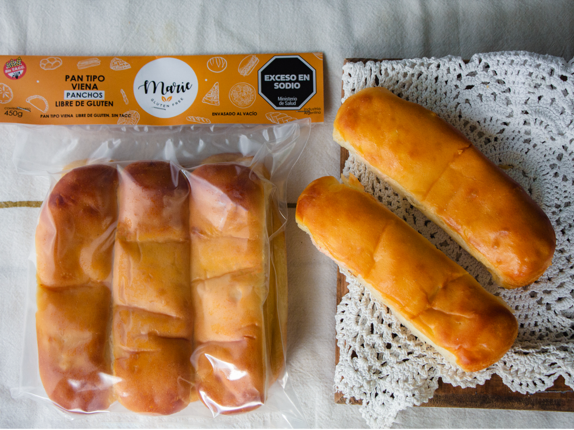 03-Pan viena para panchos (450 gr. - 6u)