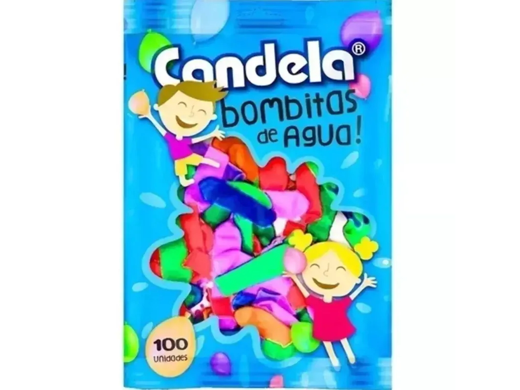 BOMBITA DE AGUA CANDELA - BOLSA X100