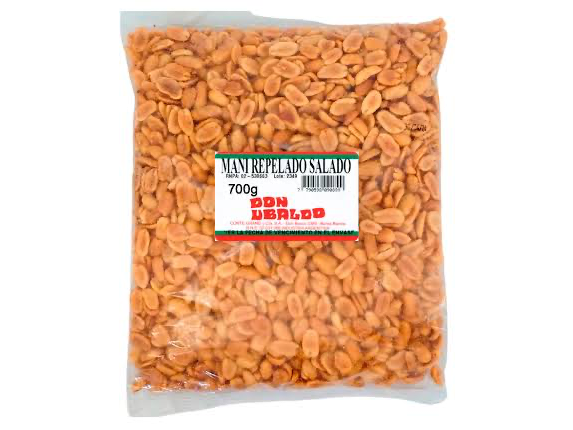 MANÍ REPELADO 700 gramos Don Obaldo