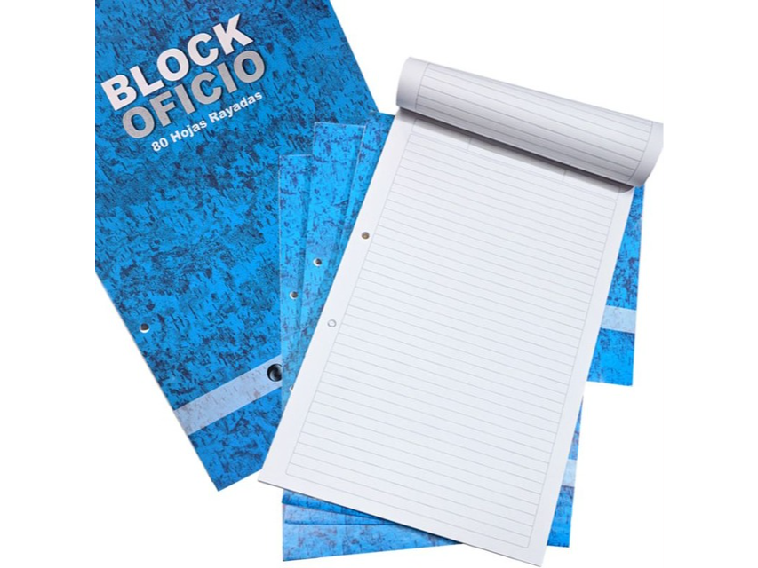 REPUESTO OFICIO POTOSI - BLOCK X80 HOJAS