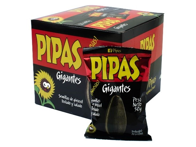 PIPAS GIGANTES - Caja x12
