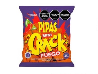 PIPAS MINI CRACK FUEGO - Caja x12