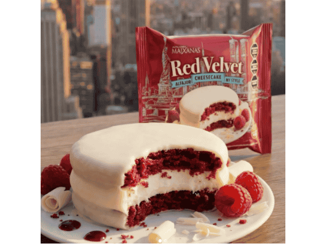 ALFAJOR RED VELVET - 70 gramos