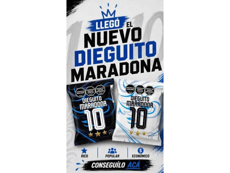 ALFAJOR DIEGUITO - BLANCO