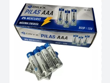 PILA AAA - CARBON ECO - CAJA X 60 UNIDADES