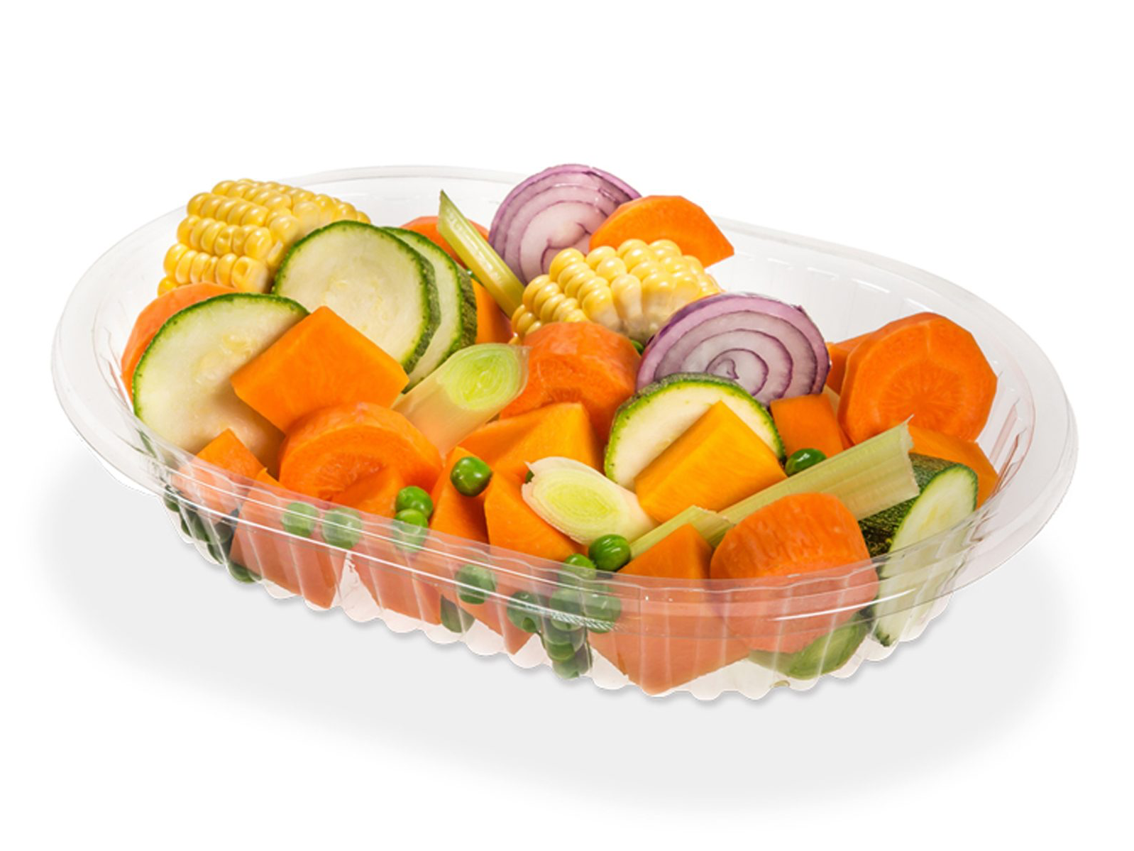 BANDEJA PLÁSTICA OVALADA 105 x100 unidades