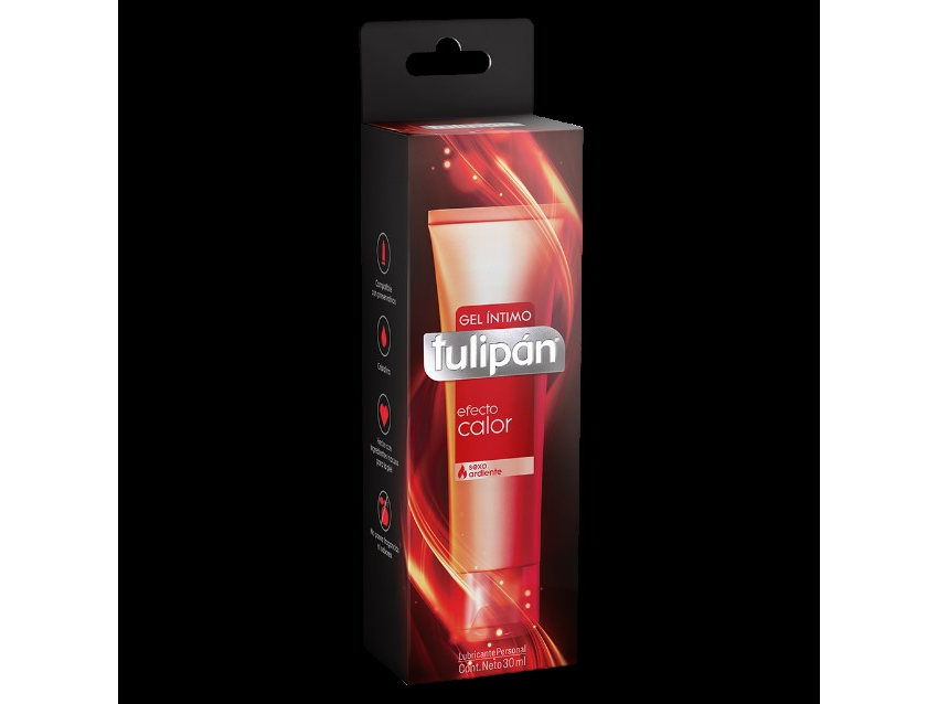 TULIPAN - GEL INTIMO E. CALOR - POTE 30ML