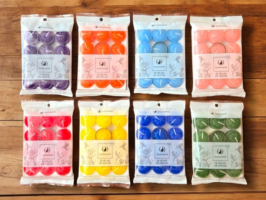 VELA HORNITO COLOR - BOLSA X12