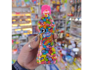 BOTELLITA MINI CON CHICLES - PACK X6