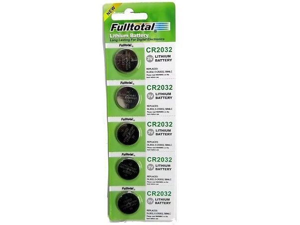 PILA BOTON CR2032 - TIRA X 5