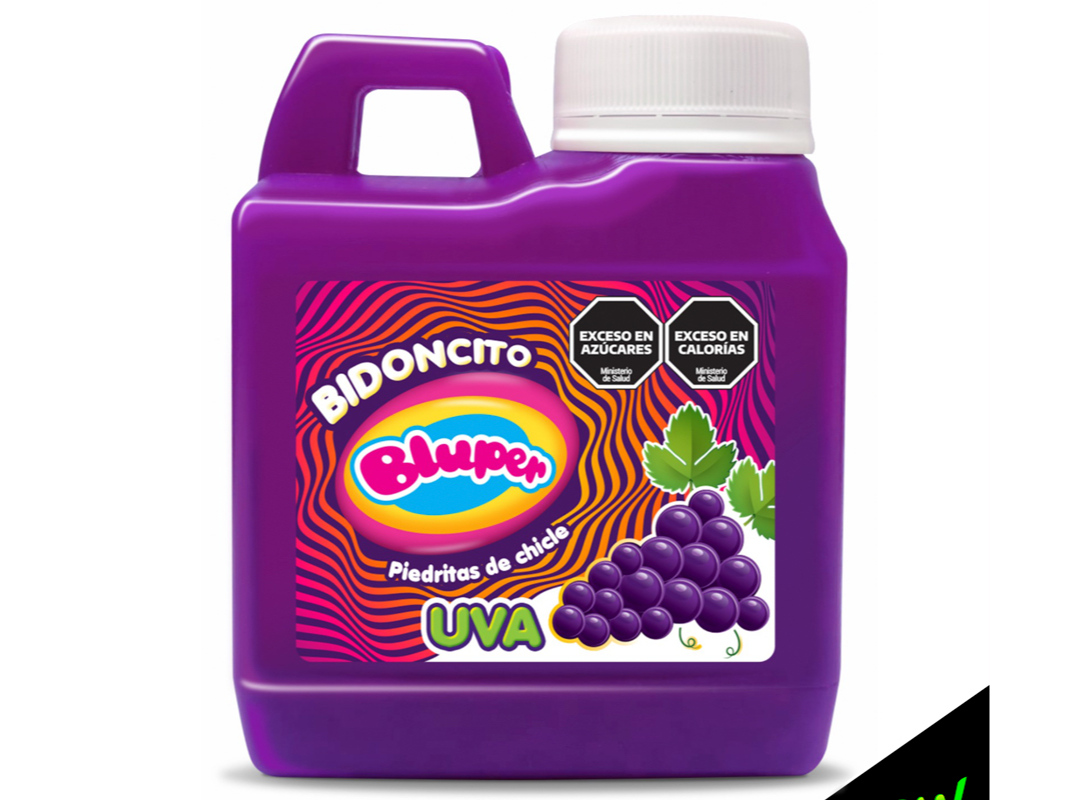 CHICLE BIDON UVA - Pack x4 unid