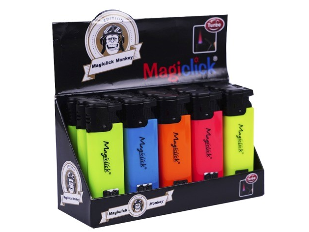ENCENDEDOR MAGICLICK - MONKEY NEON CATALITICO x15