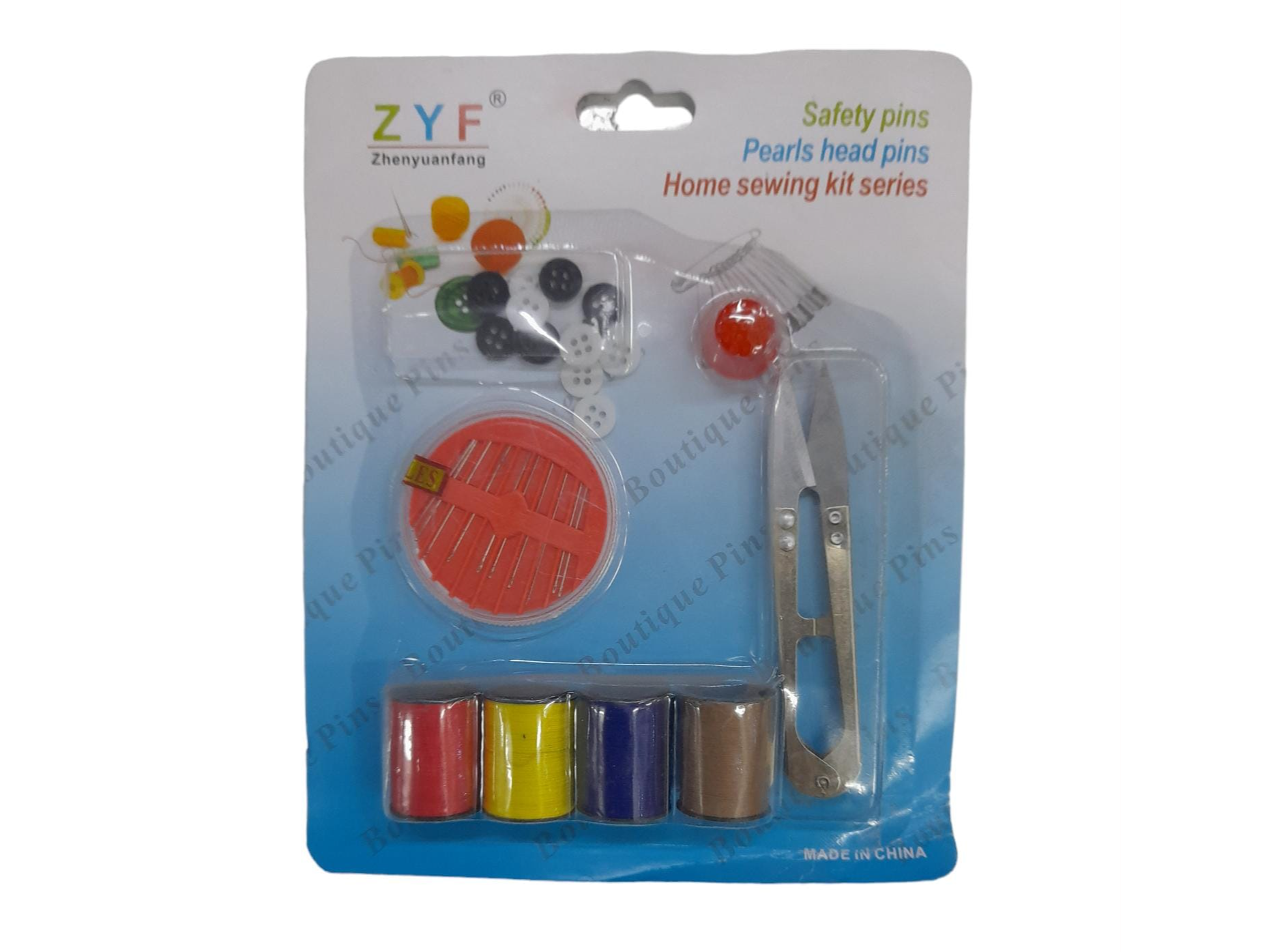 SET DE AGUJAS COSTURERO + ACCESORIOS BLISTER