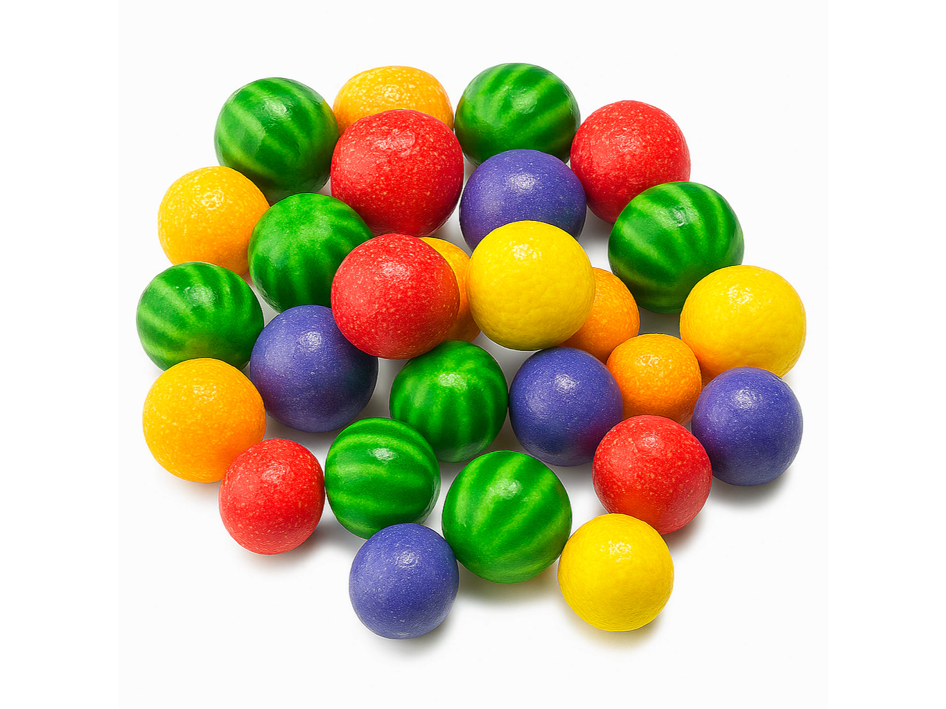 CHICLE FRUTA MEDIANA - Bolsa 400grs