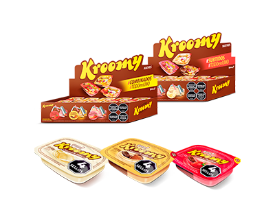 KROOMY - CREMA 1 SABOR PLENO - DISPLAY 48 UNIDADES