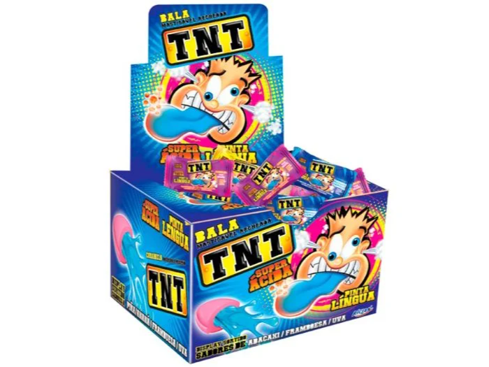 CARAMELO TNT PINTA LENGUA - DISPLAY X60