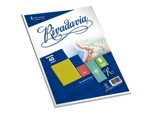 MAPA RIVADAVIA Nº3 - POLITICO AMERICA SUR - BLOCK X40