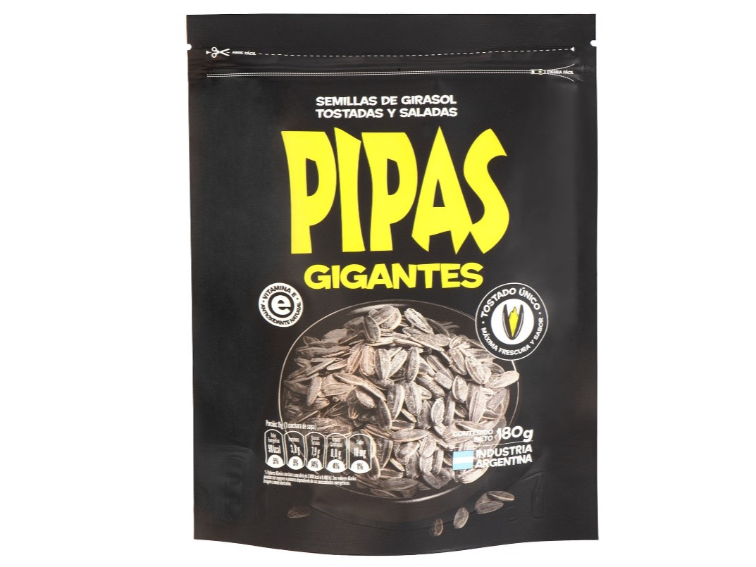 PIPAS GIGANTES - DOYPACK 180grs