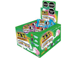 CARAMELO TNT SOUR FIZZY - DISPLAY 60 UNIDADES