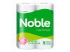 PAPEL HIGIENICO NOBLE - 4x30 mts Hoja Simple