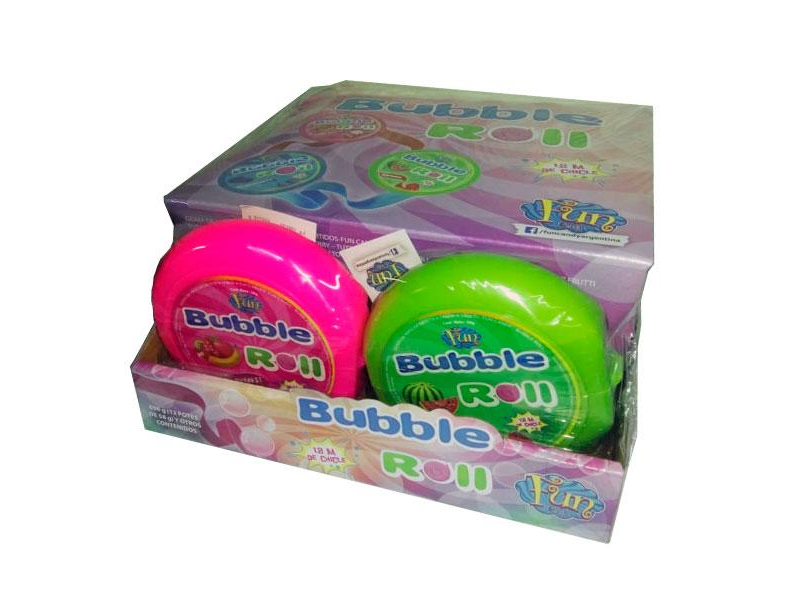 CHICLE BUBBLE ROLL SURTIDO X8