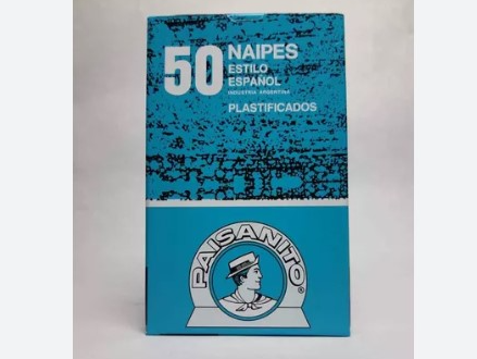 NAIPE PAISANITO ESPAÑOL - 50 CARTAS