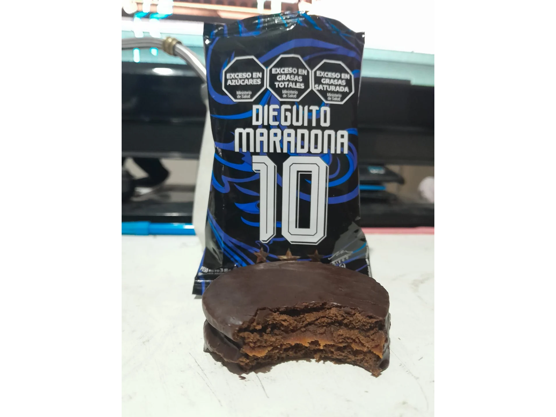 ALFAJOR DIEGUITO - NEGRO
