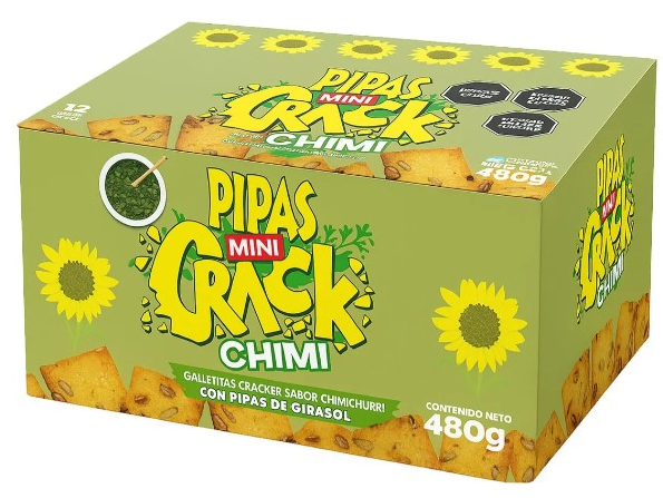 PIPAS MINI CRACK CHIMI - Caja x12