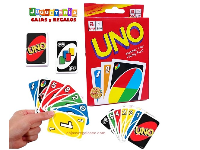CARTA UNO JUEGO X1