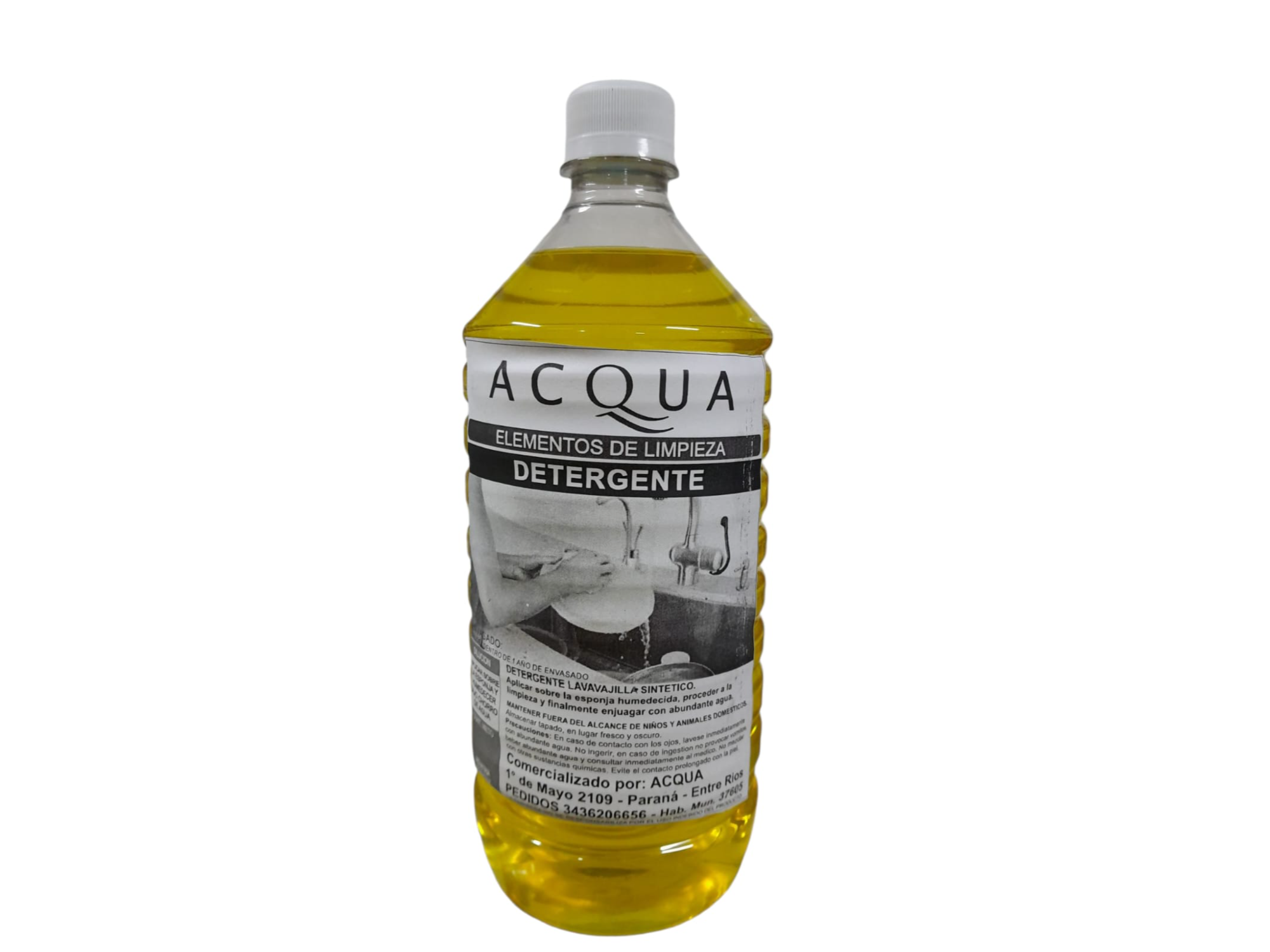 DETERGENTE LIMON ACQUA 1 LITRO
