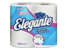 HIGIENICO ELEGANTE 4X30M DOBLE HOJA SUAVIDAD