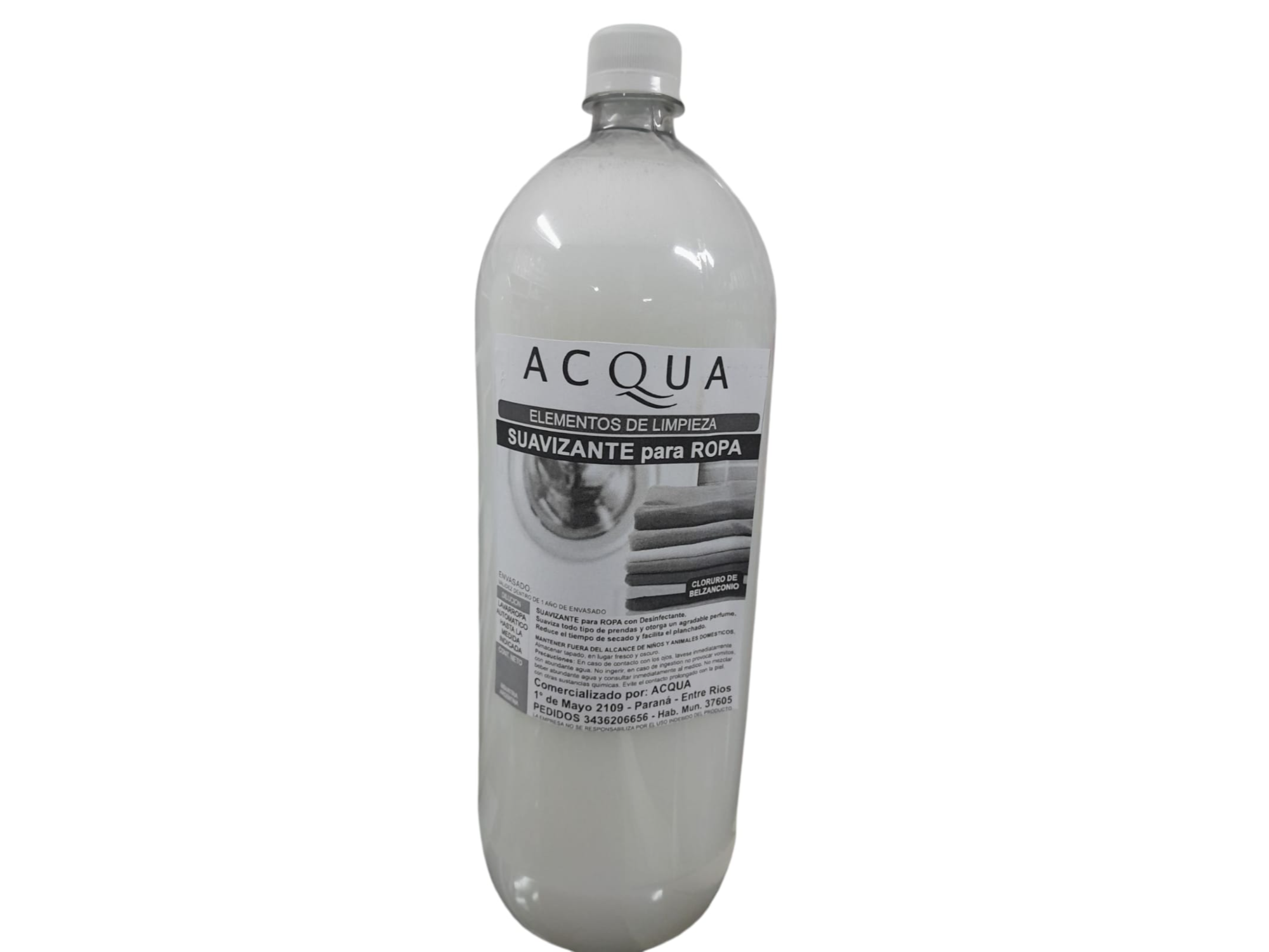 SUAVIZANTE BLANCO ACQUA 1 LITRO