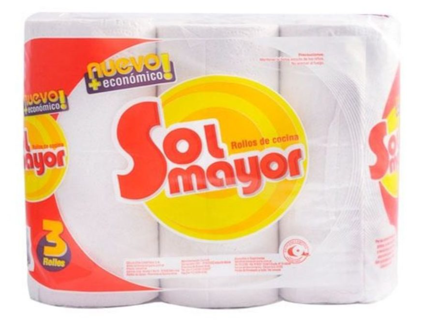ROLLO COCINA SOL MAYOR 3x40 PAÑOS