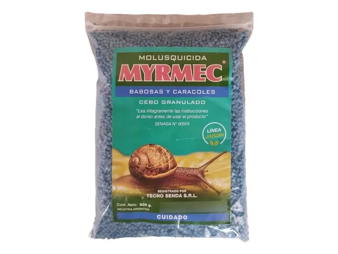 MATA BABOSAS Y CARACOLES EN PELLET MYRMEC 200GR