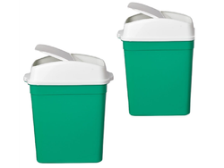 TACHO RESIDUOS GEMPLAS 8 LITROS VAIVEN
