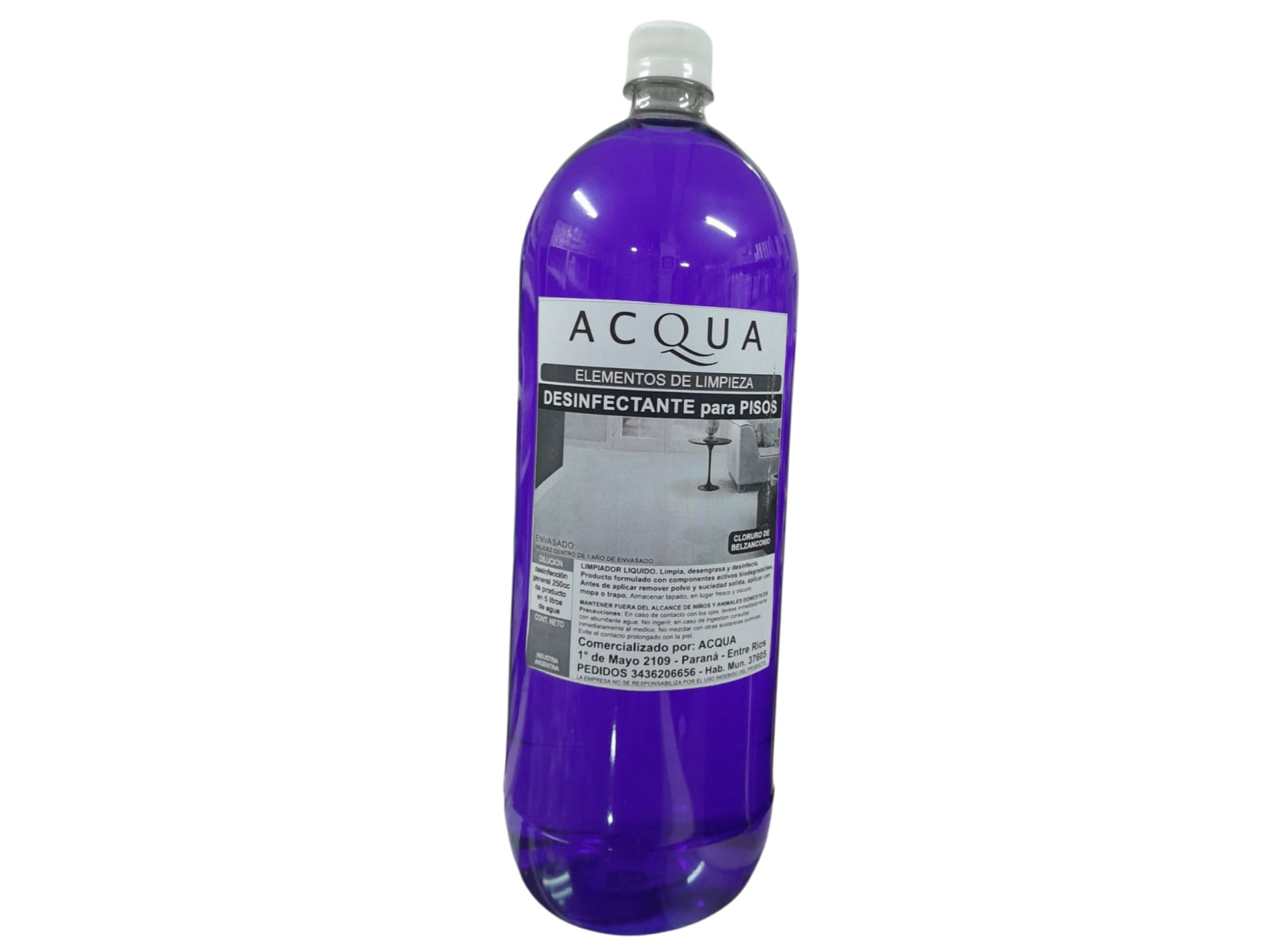 DESINFECTANTE PISOS ACQUA 2 LITROS