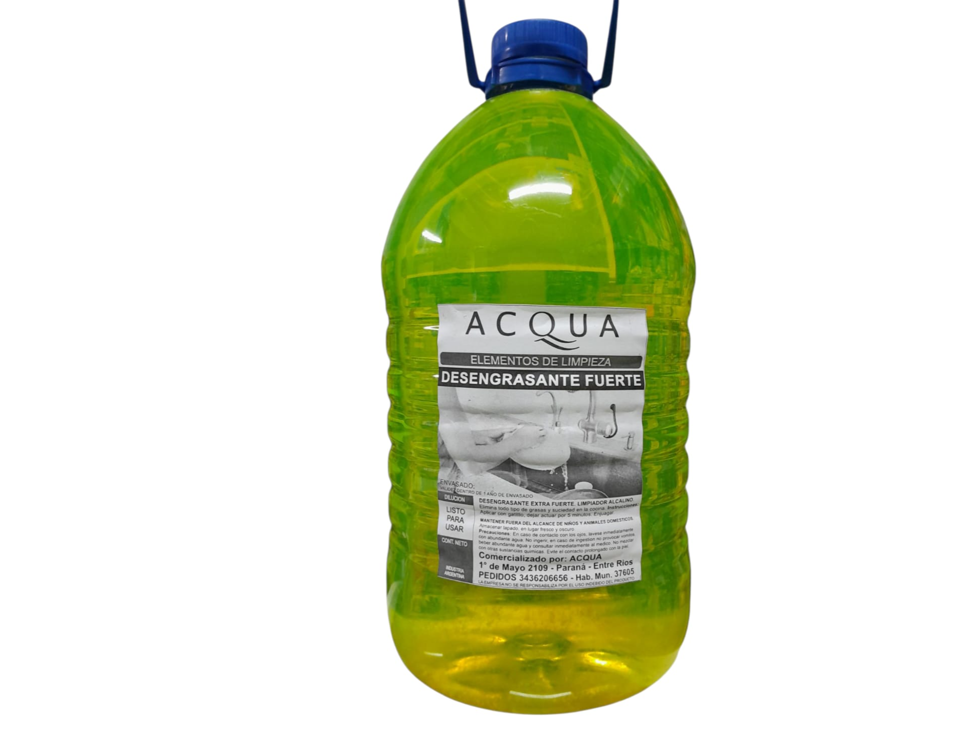 DESENGRASANTE FUERTE ACQUA 5 LITROS