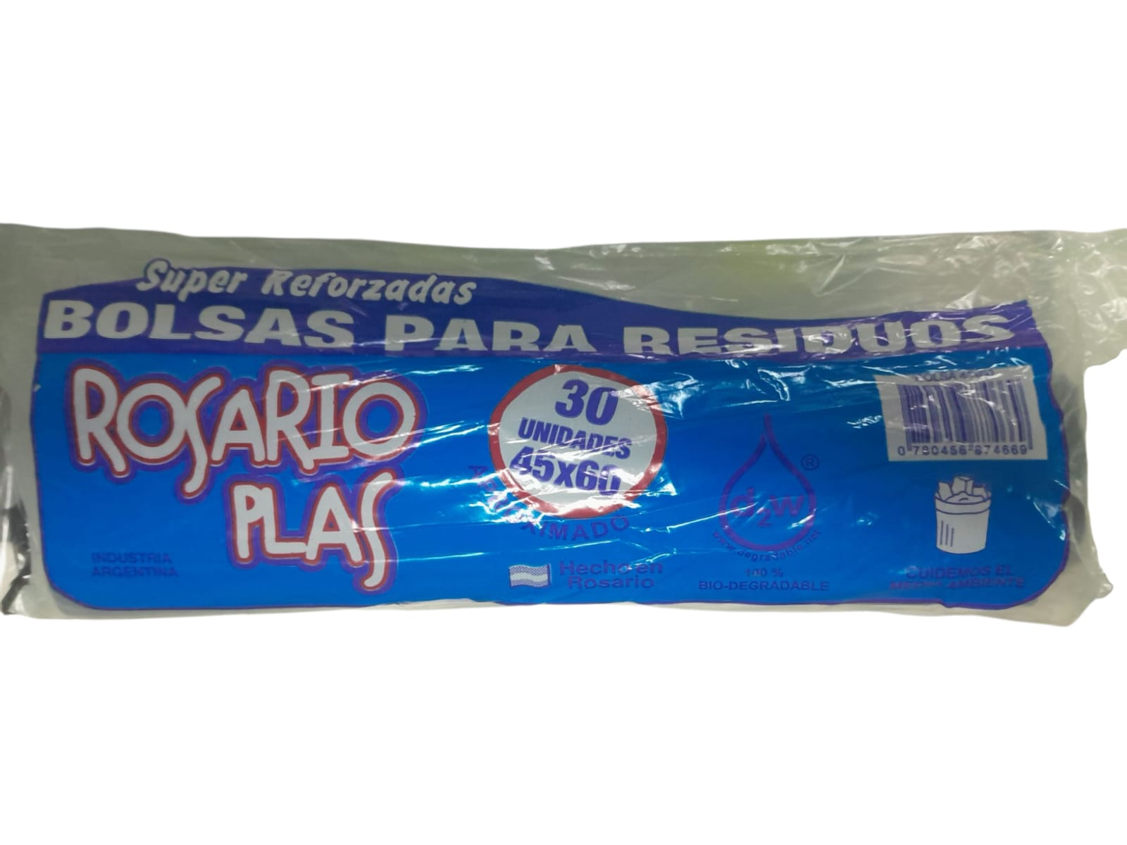 BOLSA 45X60 NEGRA DE 30U ROSARIO PLAS