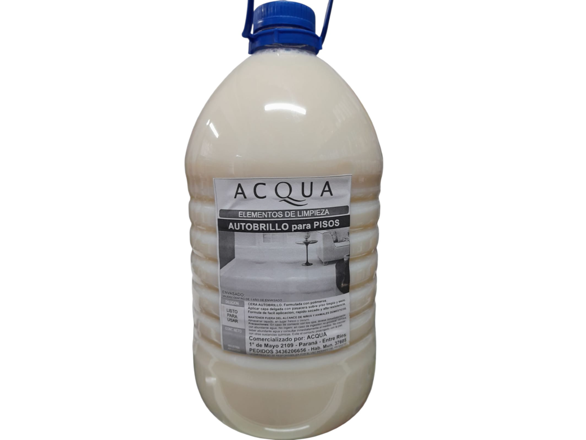 AUTOBRILLO ACRILICO ACQUA INCOLORO 5 LITROS