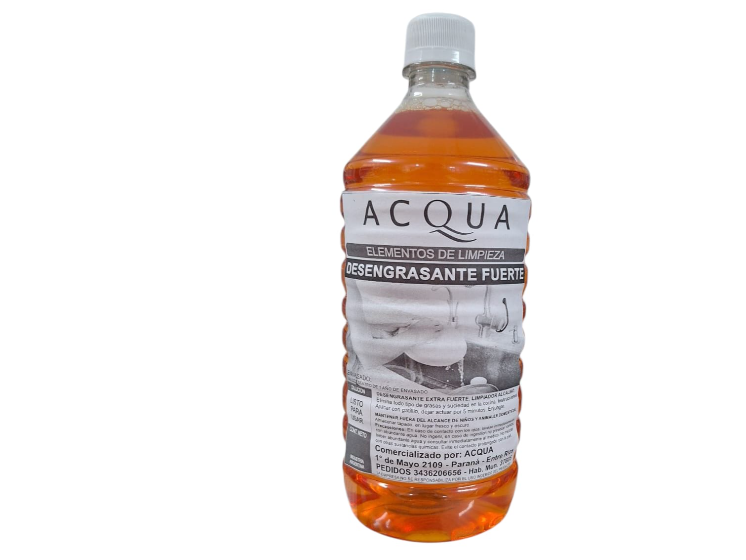 DESENGRASANTE NARANJA ACQUA 1 LITRO