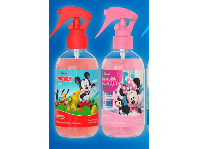 AROMATIZADOR TEXTIL SAPHIRUS 250ML DISNEY